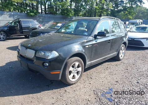 2007 BMW X3 3.0Si z USA, uszkodzony, nr VIN WBXPC934X7WJ01095